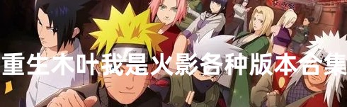 重生木叶我是火影各种版本合集