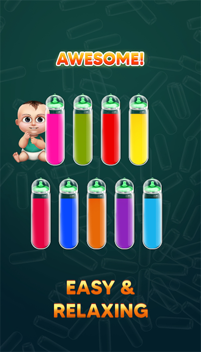 水彩分类拼图3D