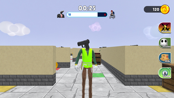 马桶人vs摄像人游戏