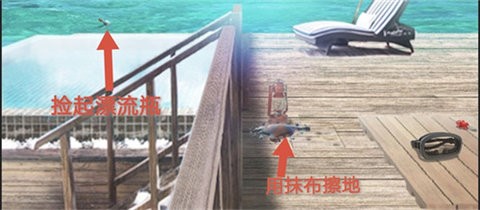 马尔代夫美丽的水上别墅