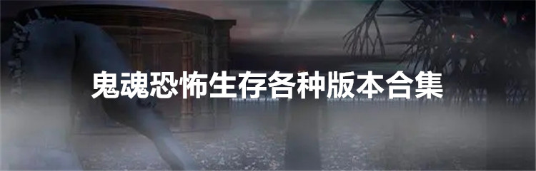 鬼魂恐怖生存各种版本合集