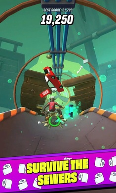 下水道冲锋畅通无阻