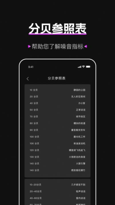 标准噪音分贝检测仪app手机版