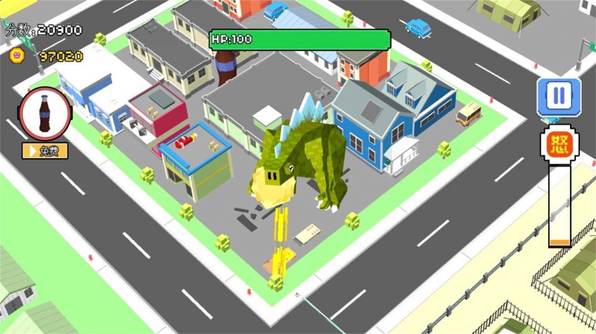 钢铁城市大对决哥斯拉毁灭城市 钢铁城市大对决哥斯拉毁灭城市