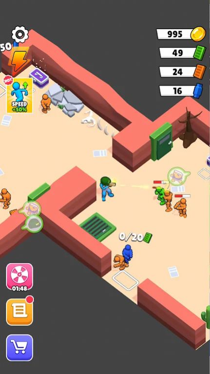 上帝疯狂射击僵尸游戏手机版