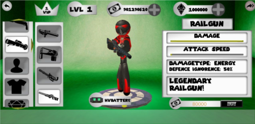 火柴人绳索英雄999999钻999999金币