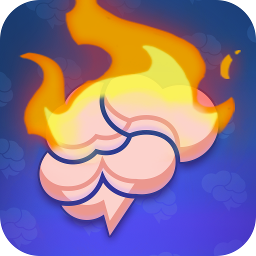 燃烧吧大脑装满瓶子