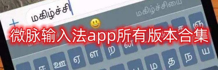 微脉输入法app所有版本合集
