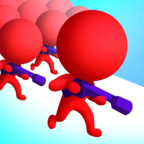 人群团队射击竞技