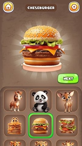 动物与美味食物