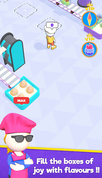 放置冰淇淋工厂