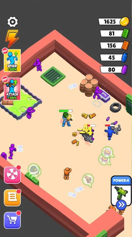 上帝疯狂射击僵尸游戏手机版