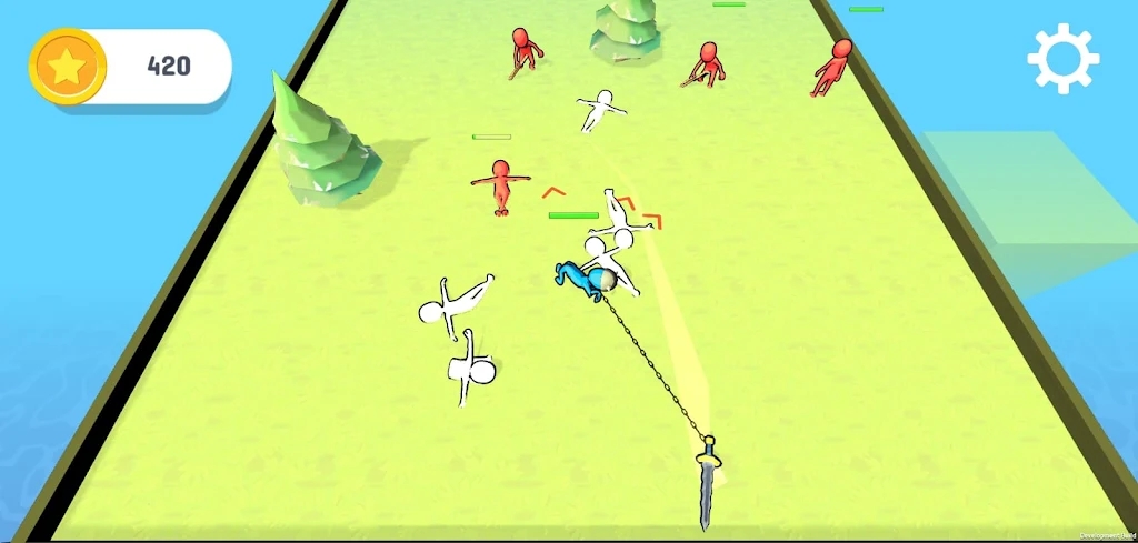 火柴人僵尸战士