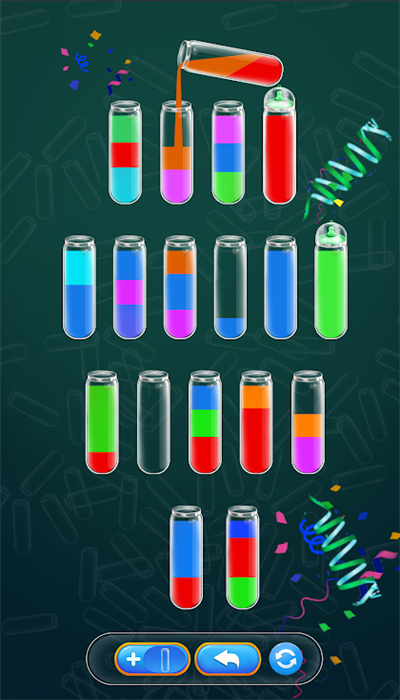 水彩分类拼图3D